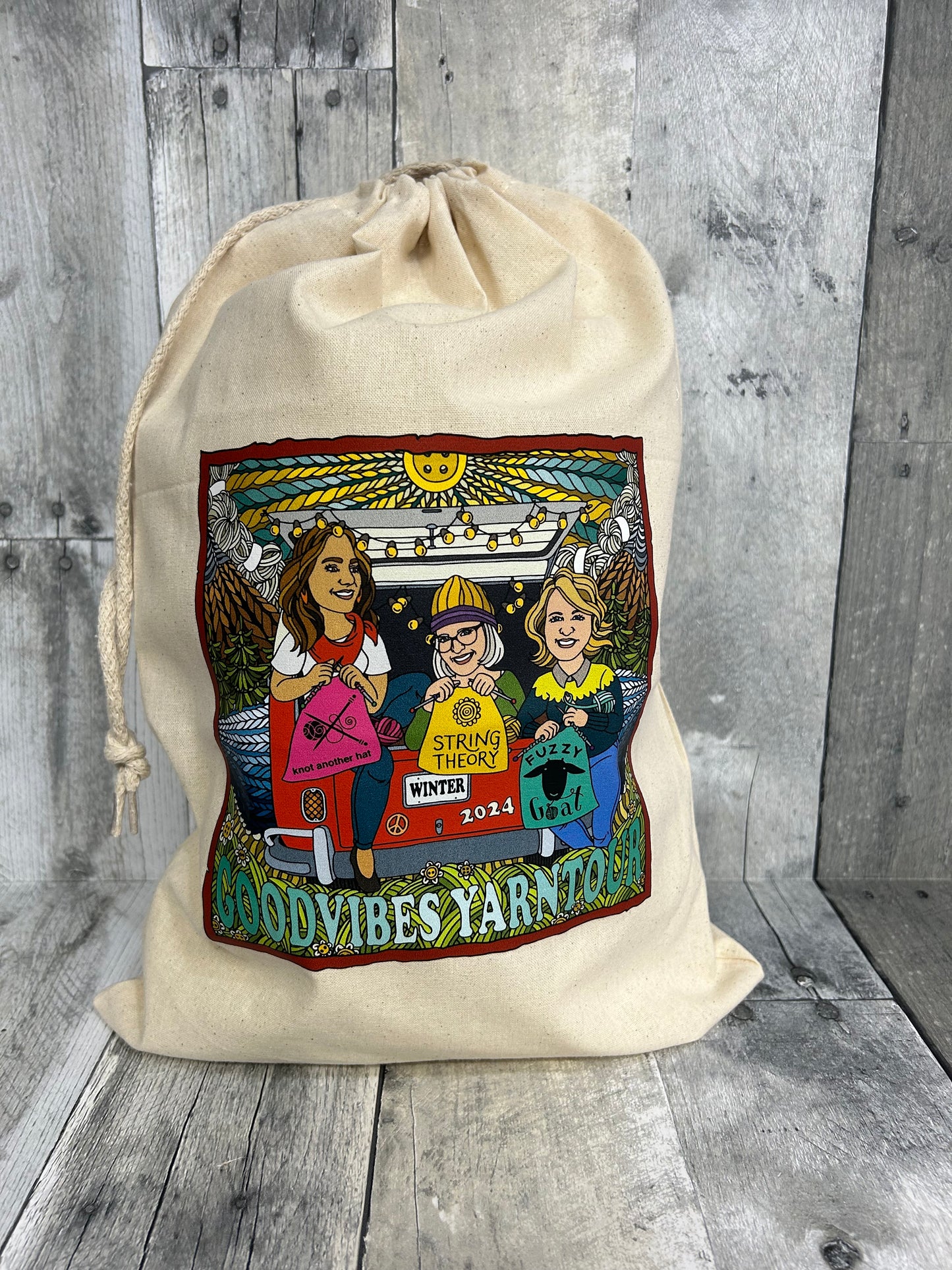 Souvenir Knitting Getaways Project Bag