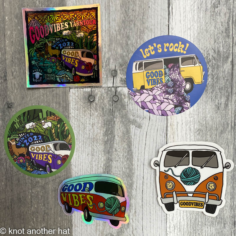 Souvenir Good Vibes Stickers