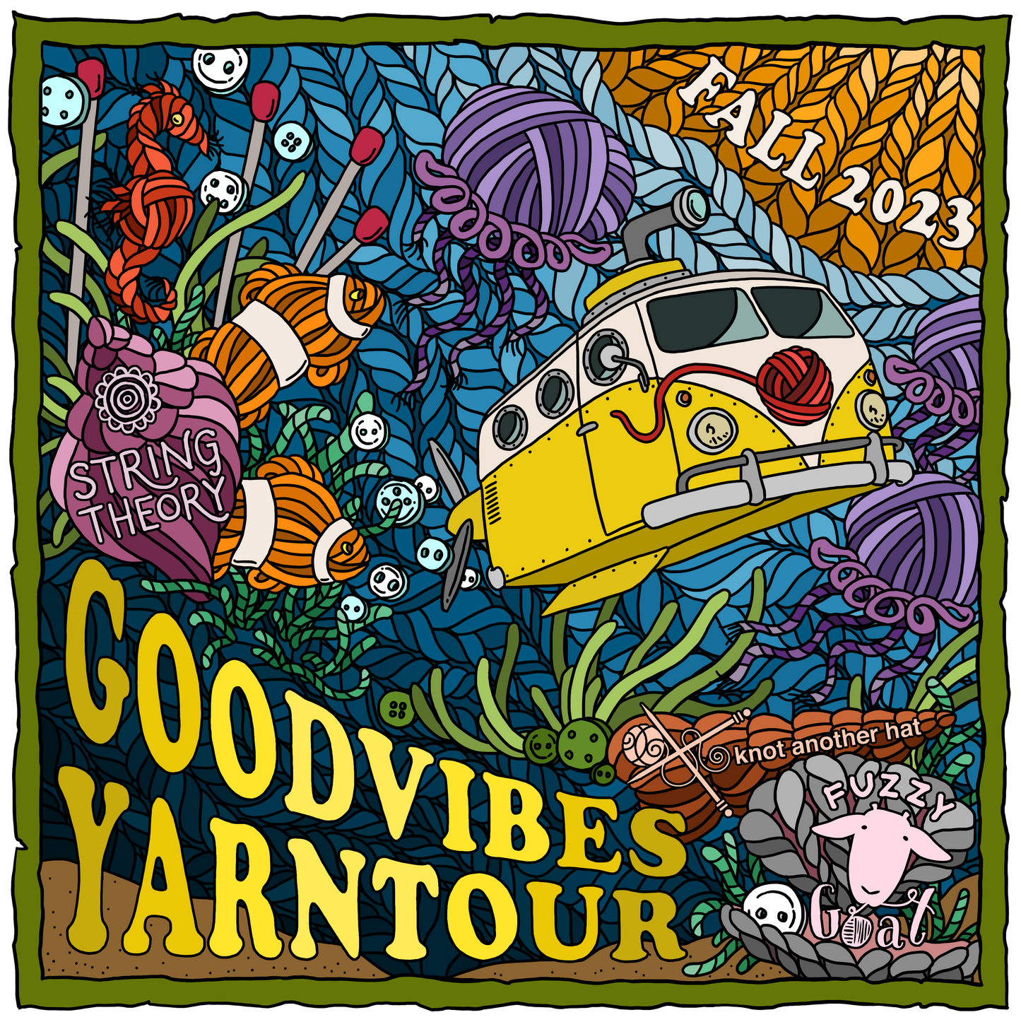 Good Vibes Yarn Tour: Under the Sea Ticket